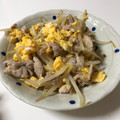 yknaaa's cooksnap of when they made もやしと豚肉の卵炒め.