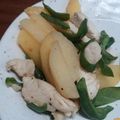 ☆ばた〜すこっち☆'s cooksnap of when they made 簡単♪鶏胸肉とじゃがいもピーマン炒め.