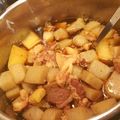 natsumi812's cooksnap of when they made 冷凍牛スジ★こっくり大根牛スジ煮込圧力鍋.