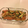 ペナっ子's cooksnap of when they made 子供もおいしいズッキーニと人参のきんぴら.
