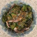 みどりんm707m's cooksnap of when they made キュウリとイカゲソの酢の物.