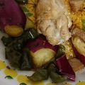 ｽｶｲﾌｨｯｼｭ☆'s cooksnap of when they made 鶏とサツマイモとピーマンのテリテリ炒め.