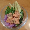 i_yokan's cooksnap of when they made スモークサーモンと夏野菜のマリネサラダ.
