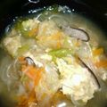 松潤LOVE♥️♥️'s cooksnap of when they made 簡単！野菜たっぷり玉子スープ.