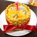 たべどう's cooksnap of when they made ♡卵アレルギーでも大丈夫な誕生日ケーキ♡.