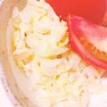 クックHJB3B6☆'s cooksnap of when they made 卵とカニ缶で♪春キャベツサラダ.