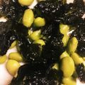 ＊にょにょん＊'s cooksnap of when they made おつまみに！海苔と枝豆のさっと炒め.
