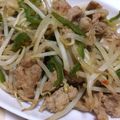 きよやよ's cooksnap of when they made 豚コマピーマンもやし炒め.