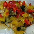 稲沢ゆり's cooksnap of when they made めかじきソテー、夏野菜の和風あんかけ.
