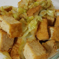 Ｍぱん's cooksnap of when they made ♪厚揚げとキャベツの生姜醤油炒め.