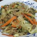 喜屋武壱岐家's cooksnap of when they made 大皿で盛った。肉野菜炒め！.