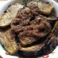 喜屋武壱岐家's cooksnap of when they made ナスの生姜焼き.