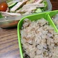 しお大根's cooksnap of when they made 大葉とカリカリ梅、しらすの炊き込みご飯.