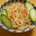 もんしゅしゅ's cooksnap of when they made カニカマともやしの中華風ごま和え.