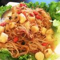 Kiyooyoo's cooksnap of when they made 大蒜風味の中華春雨ホタテ蒸し.