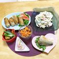 komutatata's cooksnap of when they made 野菜と海苔のロールカツ.