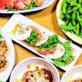ゆけり３兄弟's cooksnap of when they made ♡簡単・時短♡トマトとレタスのカプレーゼ.