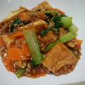 ゆみらんたん's cooksnap of when they made 厚揚げ＆青梗菜と豚ひき肉のオイスター炒め.