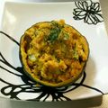 ゆりYO船長's cooksnap of when they made ミニかぼちゃのスタッフドサラダ.