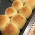 こっちゃん0000's cooksnap of when they made 手捏ねで＊豆乳オリーブオイルちぎりパン＊.