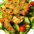 Yuuya_mama's cooksnap of when they made 激安！鶏もも肉で簡単！本格油淋鶏.