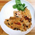 マドレーーーヌ's cooksnap of when they made バジルとパクチーでエスニック生姜焼き.