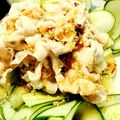 ゆうちゃき's cooksnap of when they made ピリ辛☆豚肉とキュウリの冷しゃぶ風.