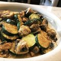 Superlittleboo's cooksnap of when they made 簡単！ナスとズッキーニのゴマ味噌炒め.