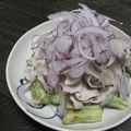 たなか家's cooksnap of when they made 牛しゃぶと焼きナス、白髪ねぎのゴマドレ♪.