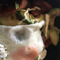 ぐりとぐらの姉's cooksnap of when they made アボカドと魚肉ソーセージの照り焼き丼.