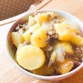 かしゅかしゅん's cooksnap of when they made 新じゃがのそぼろ煮.