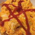 ♥めーにゃ♥'s cooksnap of when they made 簡単卵ふわふわ！オムライス♪.