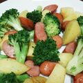 はなふあ's cooksnap of when they made ポテトとブロッコリー炒め.