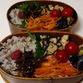 Mandy's cooksnap of when they made 菜の花とささみの梅わさび和え.