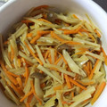 はるほにょ☆'s cooksnap of when they made 大根の皮でマヨゆず胡椒キンピラ.