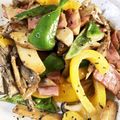 ☆akko☆r☆e's cooksnap of when they made きのことピーマンパプリカのマヨポン炒め.