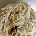♪☆山村さん☆♪'s cooksnap of when they made 節約♪レンジで時短☆簡単もやしナムル.