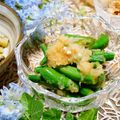 makichihua's cooksnap of when they made 食欲がでるオクラのみぞれがけ.