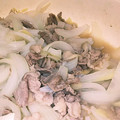茶茶ちー's cooksnap of when they made ねぎ塩生姜焼き★ガリをリメイク.