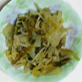 さっち333's cooksnap of when they made 生姜で病みつき【モヤシと白菜のお浸し】.