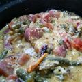 ｸﾏﾘｴ's cooksnap of when they made お鍋が一人で作ってくれる簡単さやインゲンとトマトの煮込み.