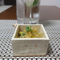 ダイナマイト漆黒's cooksnap of when they made お寿司屋さんの箸休めたくあんゴマおかか.