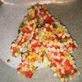 つぶあんこまま's cooksnap of when they made 簡単♡カニカマのぶぶあられスティック天.