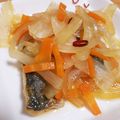 わっかちゃん's cooksnap of when they made 【1:1:1で簡単】あじの南蛮漬け.