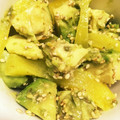 ＊にょにょん＊'s cooksnap of when they made アボカドと千切り沢庵の和え物.