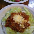 ゆうかあぁ's cooksnap of when they made ミートソース 残り リメイク♬.