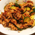のののゆきち's cooksnap of when they made 夏野菜 ❤ ズッキーニと豚肉炒め.