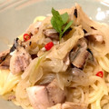 ☆miya☆'s cooksnap of when they made 秋刀魚とゆずこしょうのパスタ.