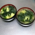 ☆ありか358☆'s cooksnap of when they made いつものお味噌汁☆じゃがいもとわかめ.