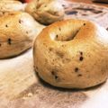 にいずん's cooksnap of when they made サツマイモとゴマのベーグル.